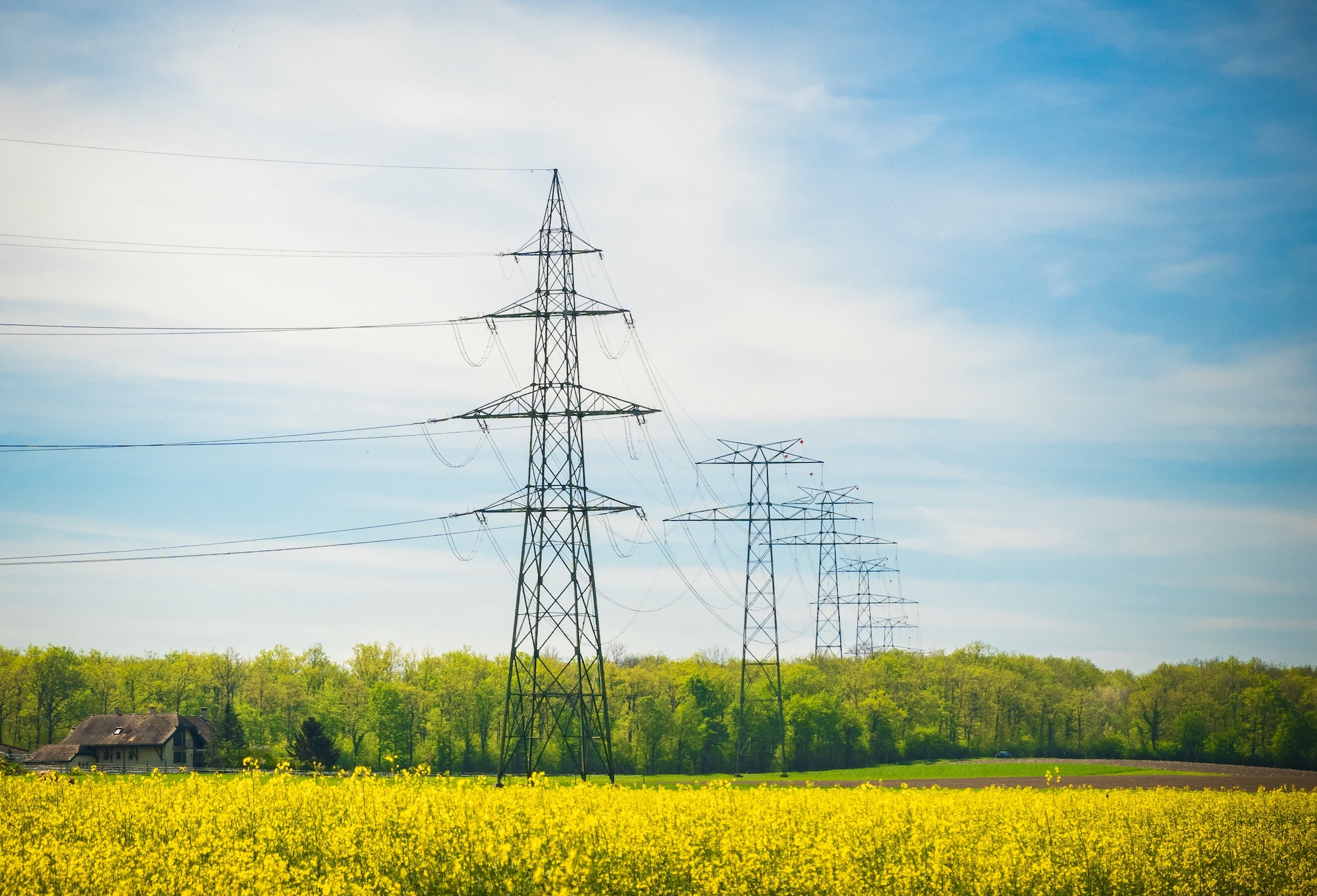 Power transmission towers and electrical infrastructure - Utility billing management software