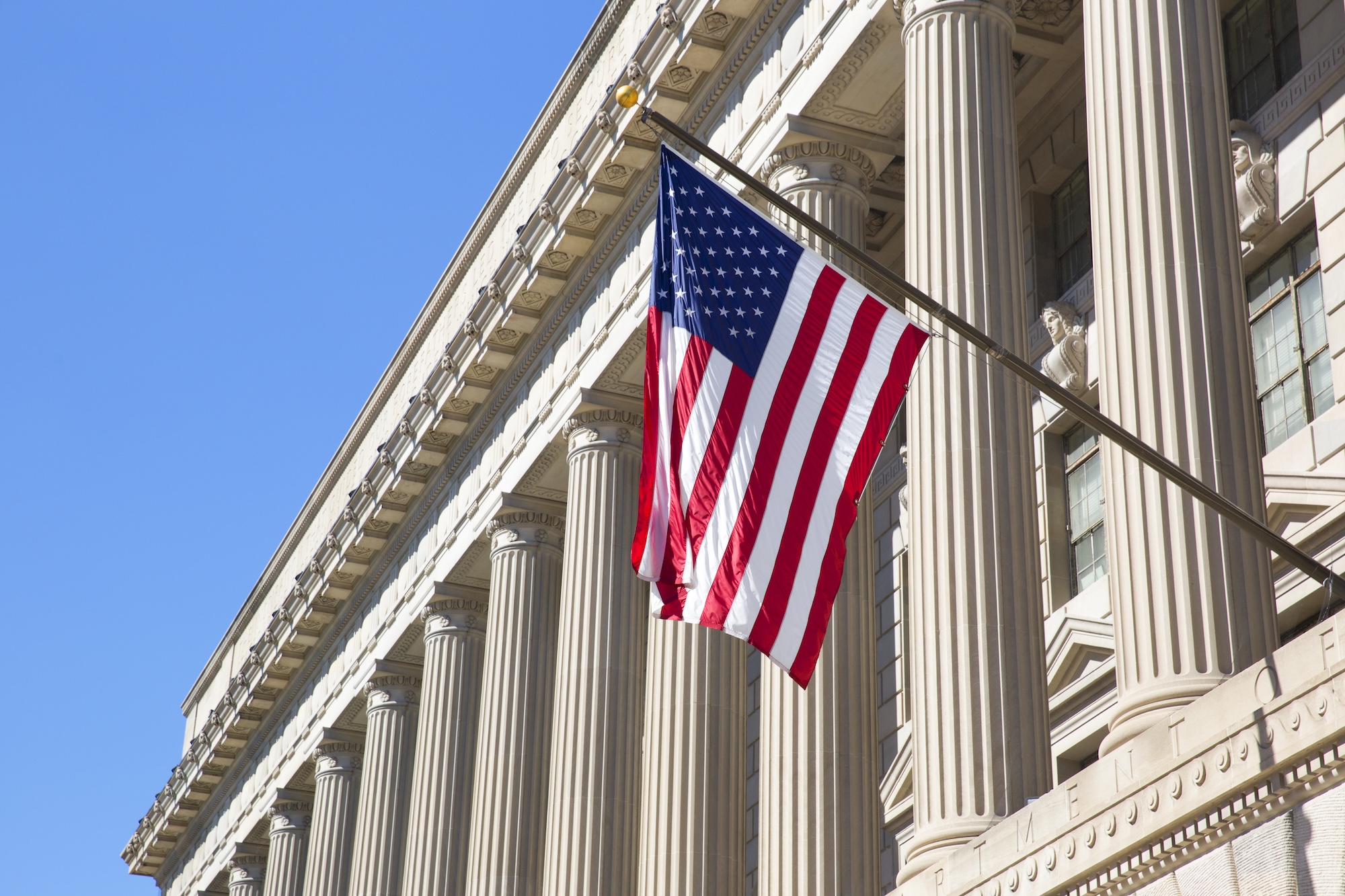 Professional government building with classical architecture showcasing modern public administration and government operations