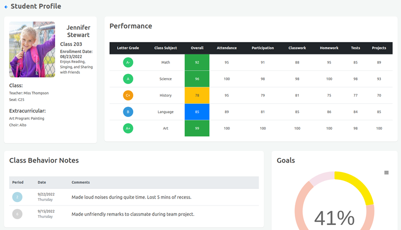 Student Management System for Schools