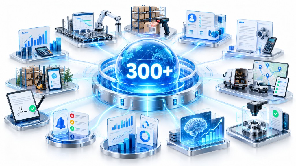300+ configurable operations network